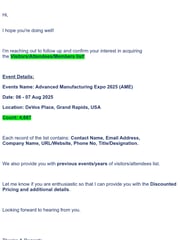 Email Inspiration from Eva Smith