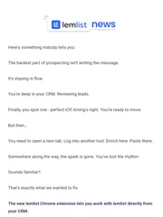 Email Inspiration from Guillaume Moubeche