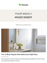 Email Inspiration from Houzz