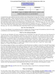 Email Inspiration from In re VNGR Beverage, LLC Litigation Settlement Administrator