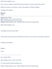 Email Inspiration from Janice Yellin