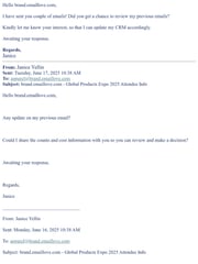 Email Inspiration from Janice Yellin