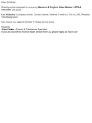 Email Inspiration from Kate Parker