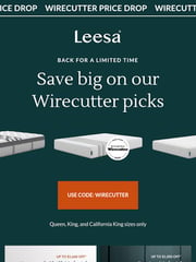 Email Inspiration from Leesa