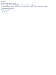 Email Inspiration from Lilli Baxter