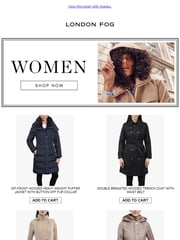 Email Inspiration from London Fog