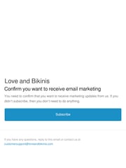 Email Inspiration from Love and Bikinis