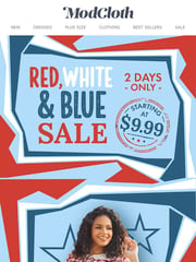 Email Inspiration from ModCloth