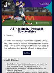 Email Inspiration from Nashville SC