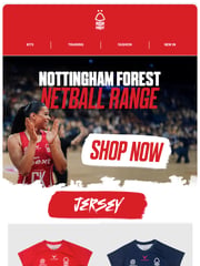 Email Inspiration from Nottingham Forest Netball
