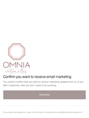 Email Inspiration from OMNIA paratus