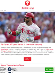 Email Inspiration from phillies.com