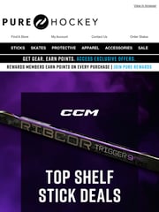 Email Inspiration from Pure Hockey