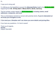 Email Inspiration from Scarlet Hill