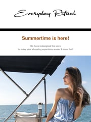 Email Inspiration from ShopEverydayRitual.com
