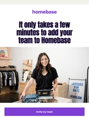 Email Inspiration from The Homebase Team