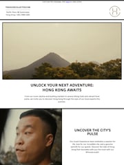 Email Inspiration from The Upper House