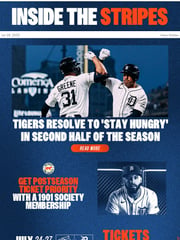 Email Inspiration from tigers.com