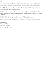 Email Inspiration from tony ocallaghan