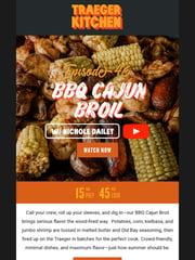 Email Inspiration from Traeger