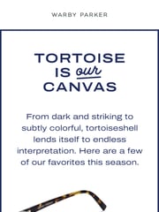 Email Inspiration from Warby Parker