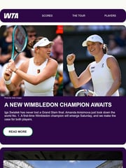 Email Inspiration from WTA Updates