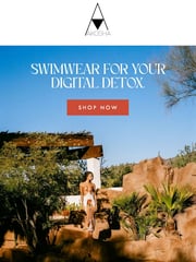Email Inspiration from Akosha Swimwear