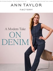 Email Inspiration from Ann Taylor Factory
