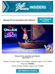 Email Inspiration from Ball Arena