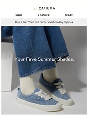 Email Inspiration from Cariuma