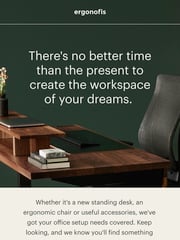 Email Inspiration from Ergonofis