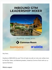 Email Inspiration from Kevin White