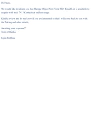 Email Inspiration from Kyan Robbins