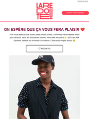 Email Inspiration from La Redoute