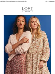 Email Inspiration from LOFT Outlet