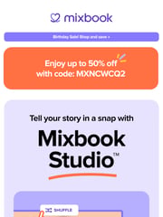 Email Inspiration from Mixbook