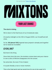 Email Inspiration from Mixtons
