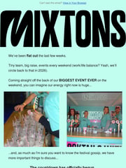 Email Inspiration from Mixtons