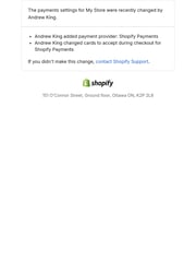 Email Inspiration from My Store (Shopify)