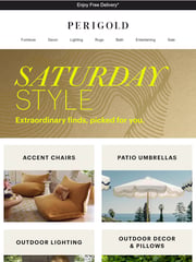 Email Inspiration from Perigold