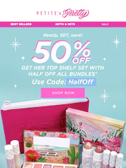 Email Inspiration from Petite 'n Pretty