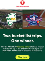 Email Inspiration from phillies.com Partners