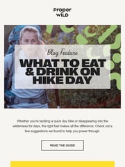 Email Inspiration from Proper Wild