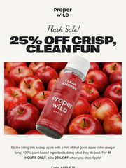 Email Inspiration from Proper Wild