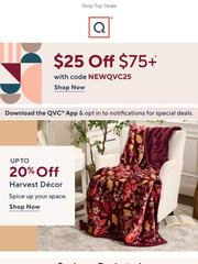 Email Inspiration from QVC