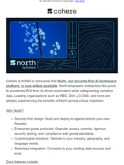 Email Inspiration from The Cohere Team