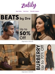 Email Inspiration from Zulily Weekend