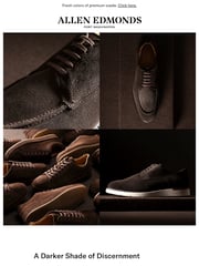 Email Inspiration from Allen Edmonds