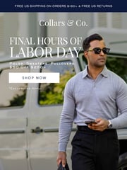 Email Inspiration from Collars & Co.