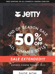 Email Inspiration from Jetty